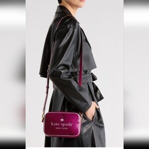 Kate Spade Purple Cosmetic Bag